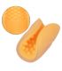 CALEXOTICS BEADED GRIP MASTURBADOR TEXTURADO NARANJA