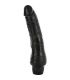 SEVEN CREATIONS VINIL P SHAPE VIBRATOR BLACK PENE 20 CM