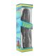 SEVEN CREATIONS VINIL P SHAPE VIBRATOR BLACK PENE 20 CM