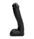 ALL BLACK PENE REALaSTICO ANAL 23 CM