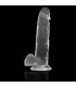 X RAY CLEAR DILDO REALISTA TRANSPARENTE 22 CM O 46 CM