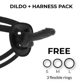 COCK MILLER ARNES DILDO SILICONA DENSITY COCKSIL ARTICULABLE NEGRO 13 CM
