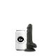COCK MILLER ARNES DILDO SILICONA DENSITY COCKSIL ARTICULABLE NEGRO 13 CM