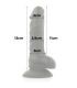 COCK MILLER ARNES DILDO SILICONA DENSITY COCKSIL ARTICULABLE NEGRO 13 CM