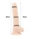 COCK MILLER ARNES SILICONA DENSITY COCKSIL ARTICULABLE 18 CM