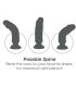 KING COCK DILDO VIBRADOR 2032 CM NATURAL