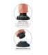 KING COCK DILDO VIBRADOR 23 CM NATURAL