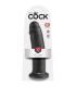KING COCK 10 PENE NEGRO 25 CM