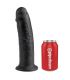 KING COCK 10 PENE NEGRO 25 CM