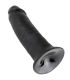 KING COCK 10 PENE NEGRO 25 CM