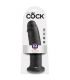 KING COCK 10 PENE NEGRO 25 CM