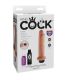 KING COCK DILDO SQUIRTING 178 CM NATURAL