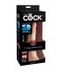 KING COCK DILDO TRIPLE DENSIDAD 18 CM