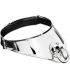 METAL HARD COLLAR RESTRICCION CON ANILLA Y CANDADO 125 CM