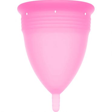 STERCUP COPA MENSTRUAL FDA SILICONA ROSA TALLA L