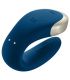 SATISFYER APP DOUBLE LOVE VIBRADOR PAREJAS LUXURY AZUL