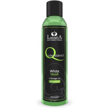INTIMATELINE LUXURIA QUINTESSENCE ACEITE MASAJE ALMIZCLE BLANCO 150 ML