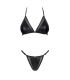 OBSESSIVE PUNTA NEGRA BIKINI NEGRO L