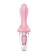 SATISFYER AIR PUMP BOOTY 5 VIBRADOR ANAL INFLABLE ROSA
