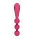 SATISFYER TRI BALL 1 MULTI VIBRADOR ROJO