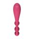 SATISFYER TRI BALL 1 MULTI VIBRADOR ROJO
