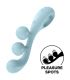 SATISFYER TRI BALL 2 MULTI VIBRADOR AZUL