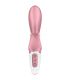 SATISFYER HUG ME VIBRADOR RABBIT APP ROSA