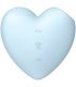 SATISFYER CUTIE HEART ESTIMULADOR Y VIBRADOR AZUL