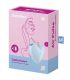 SATISFYER CUTIE HEART ESTIMULADOR Y VIBRADOR AZUL