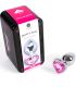 SECRETPLAY METAL BUTT PLUG CORAZaN FUCSIA TALLA S 7 CM
