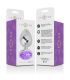INTENSE PLUG ANAL METAL ALUMINIO CON CRISTAL VIOLETA TALLA L