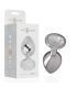 INTENSE PLUG ANAL METAL ALUMINIO CON CRISTAL PLATA TALLA S