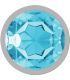 INTENSE PLUG ANAL METAL ALUMINIO CON CRISTAL AZUL TALLA S
