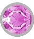 INTENSE PLUG ANAL METAL ALUMINIO CON CRISTAL ROSA TALLA M