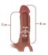 INTENSE ARNaS HUECO CON DILDO SILICONA 16 X 35 CM