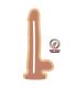 GET REAL DUAL DENSITY DILDO 18 CM CON TESTICULOS NATURAL