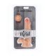 GET REAL DUAL DENSITY DILDO 17 CM CON TESTICULOS NATURAL