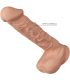 BAILE BEAUTIFUL ENCOUNTER BERGRISI DILDO REALISTICO FLEXIBLE 26 CM NATURAL