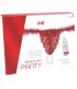 INTT RELEASES PANTY BRASILEaO ROJA CON PERLAS Y GEL LUBRICANTE 50 ML