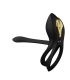 ZALO BAYEK ANILLO VIBRADOR CONTROL REMOTO PAREJAS NEGRO