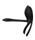ZALO BAYEK ANILLO VIBRADOR CONTROL REMOTO PAREJAS NEGRO