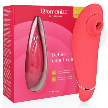 WOMANIZER PREMIUM 2 ESTIMULADOR DE CLaTORIS FRAMBUESA
