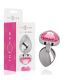 INTENSE PLUG ANAL METAL ALUMINIO CORAZaN ROSA TALLA S
