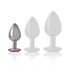 INTENSE PLUG ANAL METAL ALUMINIO CORAZaN ROSA TALLA S