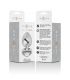 INTENSE PLUG ANAL METAL ALUMINIO CORAZaN BLANCO TALLA L