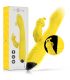 INTENSE TOKY VIBRADOR MULTIFUNCIaN RECARGABLE UP DOWN CON ESTIMULADOR DE CLITORIS AMARILLO