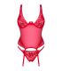 OBSESSIVE LACELOVE CORSET ROJO XS S
