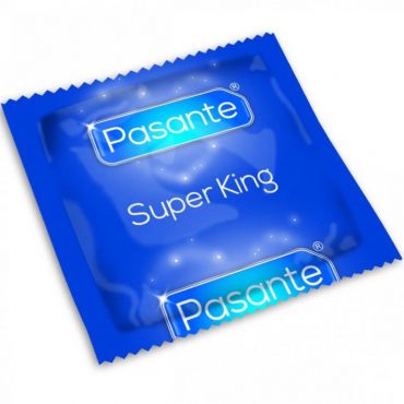 PASANTE PRESERVATIVO TAMAaO SUPER KING BOLSA 144 UNIDADES