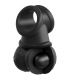 KING COCK ELITE KIT ARNES AJUSTABLE DELUXE ANILLO CON TESTICULOS DILDO 203 CM