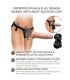 KING COCK ELITE KIT ARNES AJUSTABLE DELUXE ANILLO CON TESTICULOS DILDO 203 CM